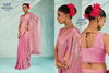 Kiyanaah By Sethnic Dual Tone Velvet Chiffon Designer Saree Wholesale Market In Surat
